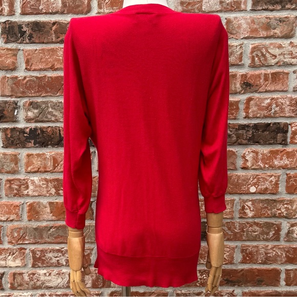 Ann Taylor LOFT silk-blend long sleeve drop waist top / S / Excellent condition - Picture 5 of 11